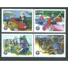 Irlanda - Correo 2002 Yvert 1427/30 ** Mnh Boi Scouts