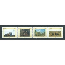 Irlanda - Correo 2002 Yvert 1458/61 ** Mnh Pinturas