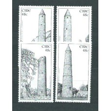 Irlanda - Correo 2005 Yvert 1664/7 ** Mnh Edificios