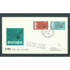 Irlanda - Correo 1965 Yvert 175/76 Sobre 1er Dia  Europa