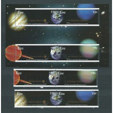 Irlanda - Correo 2007 Yvert 1770/3+H.70 ** Mnh Astronomia Planetas