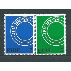 Irlanda - Correo 1974 Yvert 311/2 ** Mnh UPU