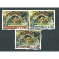 Irlanda - Correo 1976 Yvert 355/7 ** Mnh Navidad