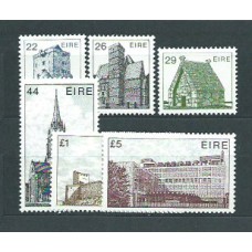 Irlanda - Correo 1982 Yvert 487/92 ** Mnh Arquitectura