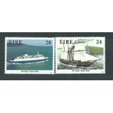 Irlanda - Correo 1986 Yvert 602/3 ** Mnh Barcos