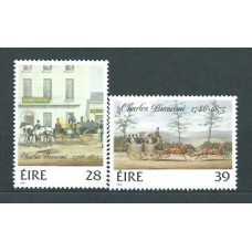 Irlanda - Correo 1986 Yvert 612/3 ** Mnh Pintura