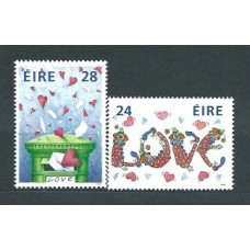 Irlanda - Correo 1988 Yvert 643/4 ** Mnh Mensajes de Amor