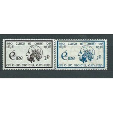 Irlanda - Correo 1938 Yvert 73/4 * Mh