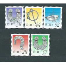 Irlanda - Correo 1991 Yvert 752/6 ** Mnh Tesoros Irlandeses