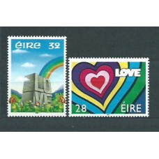 Irlanda - Correo 1992 Yvert 783/4 ** Mnh Mensajes de Amor
