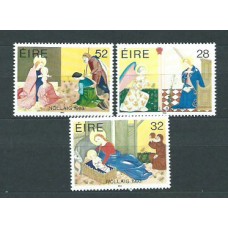 Irlanda - Correo 1993 Yvert 842/44 ** Mnh Navidad