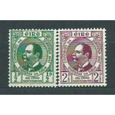 Irlanda - Correo 1943 Yvert 95/6 * Mh