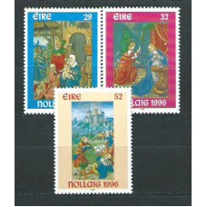 Irlanda - Correo 1996 Yvert 975/7 ** Mnh Navidad