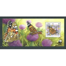 Irlanda - Hojas Yvert 58 ** Mnh Mariposas