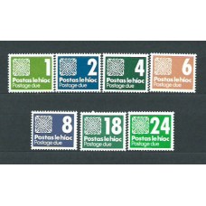 Irlanda - Tasa Yvert 25/31 ** Mnh