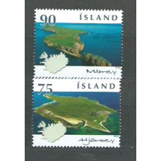 Islandia - Correo 2009 Yvert 1146/7 ** Mnh Islas