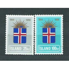 Islandia - Correo 1969 Yvert 385/6 ** Mnh