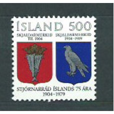 Islandia - Correo 1979 Yvert 497 ** Mnh Escudo