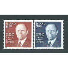 Islandia - Correo 1983 Yvert 563/4 ** Mnh Personaje