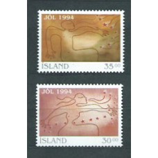 Islandia - Correo 1994 Yvert 768/9 ** Mnh Navidad