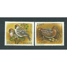 Islandia - Correo 1995 Yvert 781/2 ** Mnh Aves