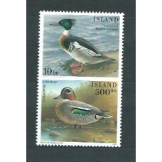Islandia - Correo 1997 Yvert 815/6 ** Mnh Aves