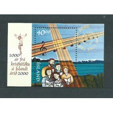 Islandia - Hojas Yvert 25 ** Mnh Religión