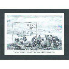 Islandia - Hojas Yvert 7 ** Mnh Dia del Sello