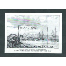 Islandia - Hojas Yvert 8 ** Mnh Barcos