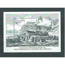 Islandia - Hojas Yvert 9 ** Mnh Dia del Sello