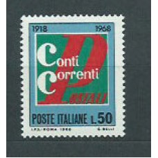Italia - Correo 1968 Yvert 1028 ** Mnh