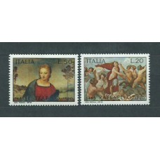 Italia - Correo 1970 Yvert 1043/4 ** Mnh Pinturas