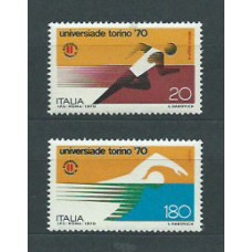 Italia - Correo 1970 Yvert 1050/1 ** Mnh Deportes