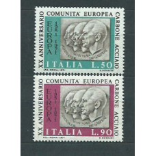 Italia - Correo 1971 Yvert 1070/1 ** Mnh
