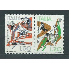 Italia - Correo 1971 Yvert 1078/9 ** Mnh Juegos Deportivos
