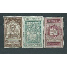 Italia - Correo 1921 Yvert 110/2 * Mh  Falta 110A