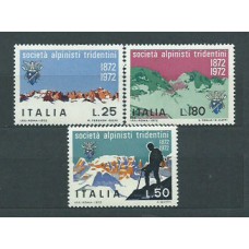 Italia - Correo 1972 Yvert 1104/6 ** Mnh Alpinistas