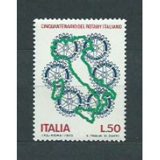 Italia - Correo 1973 Yvert 1164 ** Mnh Rotary