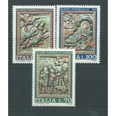 Italia - Correo 1975 Yvert 1246/8 ** Mnh Navidad