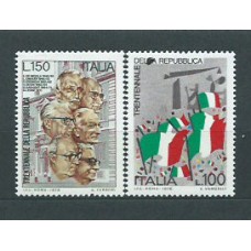 Italia - Correo 1976 Yvert 1264/5 ** Mnh