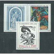Italia - Correo 1976 Yvert 1266/8 ** Mnh Arte