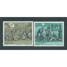 Italia - Correo 1977 Yvert 1328/9 ** Mnh Navidad