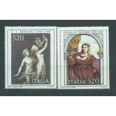 Italia - Correo 1980 Yvert 1468/9 ** Mnh Pinturas
