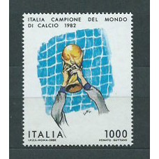 Italia - Correo 1982 Yvert 1542 ** Mnh Fútbol