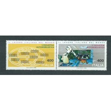 Italia - Correo 1983 Yvert 1554/5 ** Mnh