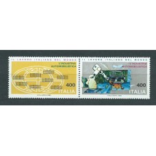 Italia - Correo 1983 Yvert 1554/5 ** Mnh