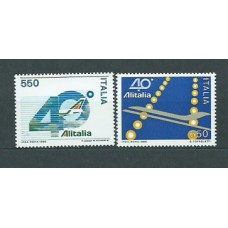 Italia - Correo 1986 Yvert 1720/1 ** Mnh