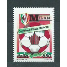 Italia - Correo 1988 Yvert 1783 ** Mnh Fútbol