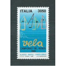 Italia - Correo 1989 Yvert 1807 ** Mnh Deportes Vela