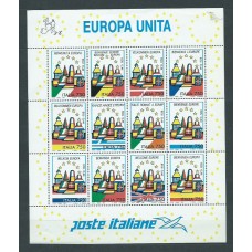 Italia - Correo 1993 Yvert 1987/98 ** Mnh Unidad Europea